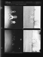 Football-baseball squad (4 Negatives) September - December 1955, undated [Sleeve 4, Folder b, Box 8]