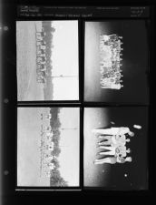 Football-baseball squad (4 Negatives) September - December 1955, undated [Sleeve 5, Folder b, Box 8]