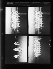 Football-baseball squad (4 Negatives) September - December 1955, undated [Sleeve 6, Folder b, Box 8]