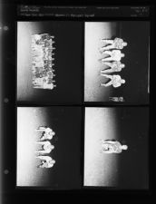 Football-baseball squad (4 Negatives) September - December 1955, undated [Sleeve 7, Folder b, Box 8]