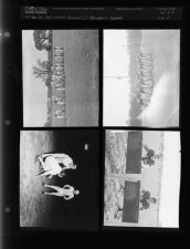 Football-baseball squad (4 Negatives) September - December 1955, undated [Sleeve 8, Folder b, Box 8]