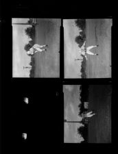 Sports, football and basketball (4 Negatives) September - December, 1955 [Sleeve 40, Folder b, Box 8]