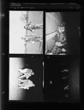 Sports, football and basketball (4 Negatives) September - December, 1955 [Sleeve 46, Folder b, Box 8]