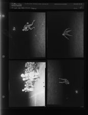 Sports, football and basketball (4 Negatives) September - December, 1955 [Sleeve 47, Folder b, Box 8]