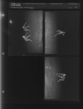 Sports, football and basketball (4 Negatives) September - December, 1955 [Sleeve 48, Folder b, Box 8]