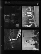 Sports, football and basketball (4 Negatives) September - December, 1955 [Sleeve 50, Folder b, Box 8]