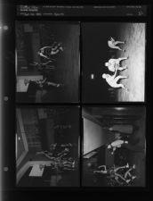 Sports, football and basketball (4 Negatives) September - December, 1955 [Sleeve 52, Folder b, Box 8]