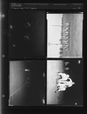 Sports, football and basketball (4 Negatives) September - December, 1955 [Sleeve 55, Folder b, Box 8]