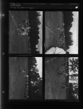 Sports, football and basketball (4 Negatives) September - December, 1955 [Sleeve 63, Folder b, Box 8]