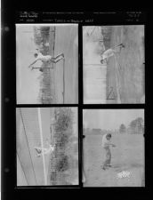 Tennis, Track basketball and Golf (4 Negatives) undated, 1955 [Sleeve 6, Folder c, Box 8]