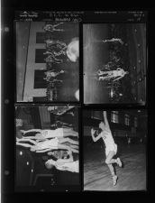E.C.C. basketball vs. Elon (4 Negatives) undated 1955 [Sleeve 18, Folder c, Box 8]