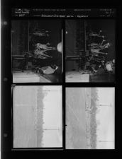 Basketball & Inter-quad game - Football (4 Negatives) undated 1955 [Sleeve 25, Folder c, Box 8]