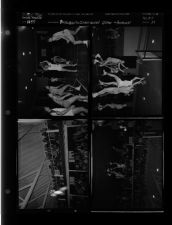 Basketball & Inter-quad game - Football (4 Negatives) undated 1955 [Sleeve 33, Folder c, Box 8]