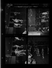 Basketball & Inter-quad game - Football (4 Negatives) undated 1955 [Sleeve 34, Folder c, Box 8]