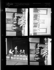 Miscellaneous photos (4 Negatives) undated 1955 [Sleeve 43, Folder d, Box 8]