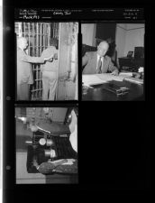 County Jail (3 Negatives) (March 12, 1953) [Sleeve 11, Folder a, Box 2]