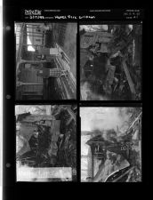 Grifton Hotel Fire (4 Negatives) (March 17, 1953) [Sleeve 21, Folder a, Box 2]