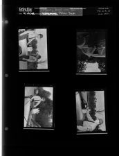 Highway Patrol with new equipment (4 Negatives) (April 19, 1953) [Sleeve 32, Folder a, Box 2]