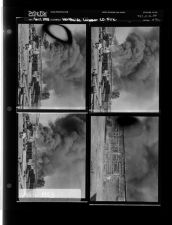 Northside Lumber Co. Fire (4 Negatives) (April 1953) [Sleeve 37, Folder a, Box 2]