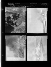 Northside Lumber Co. Fire (4 Negatives) (April 1953) [Sleeve 40, Folder a, Box 2]