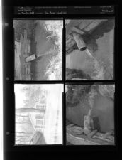 Tar River Flood (4 Negatives) (January 26, 1954) [Sleeve 24, Folder a, Box 3]