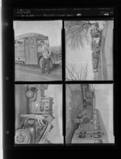 Pitt County School Buses (4 Negatives) (January 30, 1954) [Sleeve 32, Folder a, Box 3]