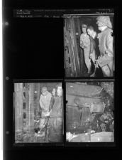 House Burned Down (3 Negatives) (February 2, 1954) [Sleeve 4, Folder b, Box 3]