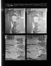 Farmville Meeting of Business and Civic Organizations (4 Negatives) (February 3, 1954) [Sleeve 5, Folder b, Box 3]
