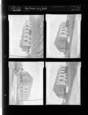 New Church Being Built (4 Negatives) (February 10, 1954) [Sleeve 16, Folder b, Box 3]