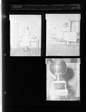 Trophies Basketball Advertisement (3 Negatives) (February 19, 1954) [Sleeve 36, Folder b, Box 3]