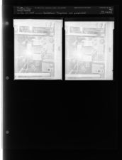 Basketball Trophies are presented (2 Negatives) (February 24, 1954) [Sleeve 53, Folder b, Box 3]