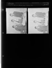 Meeting about Parking Lots (2 Negatives) (February 26, 1954) [Sleeve 61, Folder b, Box 3]