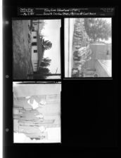 Piney Grove Educational Building; Farmville Christian Church; Petition at Court House (3 Negatives) (March 7, 1954) [Sleeve 13, Folder c, Box 3]