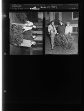 Garden Club Meeting (2 Negatives) (March 8, 1954) [Sleeve 17, Folder c, Box 3]