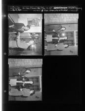 Rainbow Cleaners Ad.; NCEA Convention, 3 From Greenville Attend (3 Negatives) (March 17, 1954) [Sleeve 40, Folder c, Box 3]