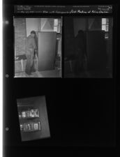 Tobacco Barn being Moved (2 Negatives) (March 22, 1954) [Sleeve 54, Folder c, Box 3]