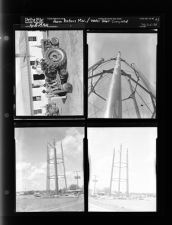 Big Farm Edition; Water Tower Completed (4 Negatives) (April 28, 1954) [Sleeve 105, Folder d, Box 3]