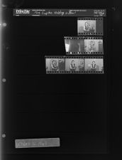 Mrs. Lupton holding a Bowl (6 Negatives (October 12, 1967) [Sleeve 29, Folder a, Box 44]
