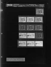 Reshoots: Orchestra; Woman Holding Ceramic Piece (13 Negatives (October 13, 1967) [Sleeve 36, Folder a, Box 44]
