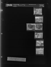 Lady Decorating (7 Negatives, December 20, 1967 [Sleeve 7, Folder c, Box 44]