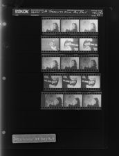 Lady with Treasures from the East (15 Negatives) December 28 - 30, 1967 [Sleeve 24, Folder c, Box 44]