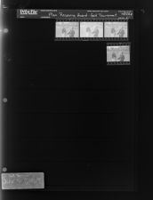 Man Receiving Award- Golf Tournament (4 Negatives), June 5-7, 1967 [Sleeve 11, Folder a, Box 43]