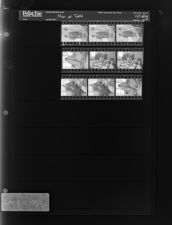 Men at Table (9 Negatives), June 8-12, 1967 [Sleeve 29, Folder a, Box 43]