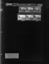 Man and woman at desk (6 Negatives), June 26-27, 1967 [Sleeve 81, Folder a, Box 43]
