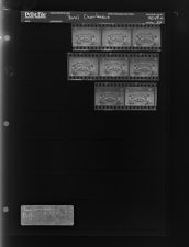 Bonel Cheerleaders (8 Negatives), August 9-14, 1967 [Sleeve 26, Folder c, Box 43]