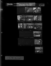 Faculty Wives Fashion Show; Linda's Library Feature (11 Negatives), February 7-8, 1967 [Sleeve 29, Folder a, Box 42]