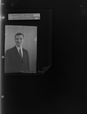 Portrait of Man (1 Negatives) (January 13, 1967) [Sleeve 29, Folder b, Box 42]