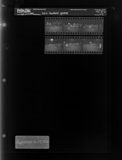 GHS football game (6 Negatives), September 15-17, 1966 [Sleeve 42, Folder a, Box 41]