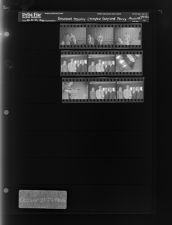 Baseball trophy (maybe Gaylord Perry award) (9 Negatives), October 21-24, 1966 [Sleeve 71, Folder c, Box 41]