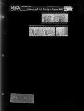 Woman and girls looking at algebra book; Woman on phone (5 Negatives), October 21-24, 1966 [Sleeve 75, Folder c, Box 41]